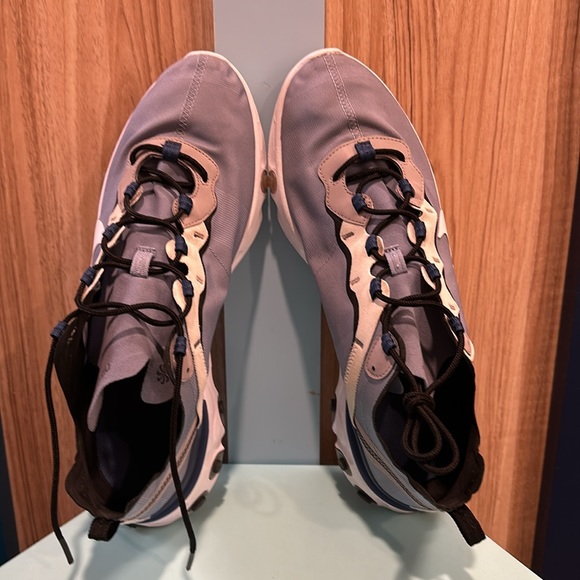 Size 13 2019 Nike react element 55 indigo fog sneakers - Picture 12 of 12